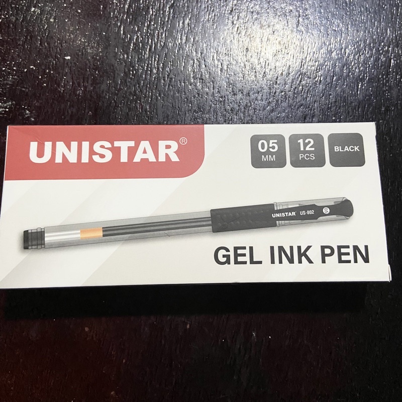 

Pena warna hitam/gel ink pen