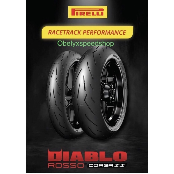 Ban Pirelli Diablo Rosso Corsa II 100/80 ring 17