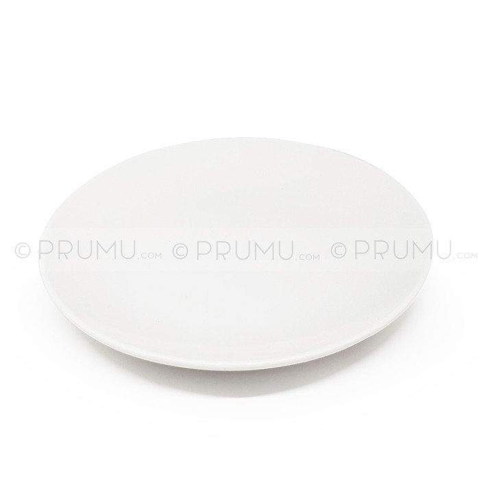 Piring kecil 7 Inch - Piring saji plate - Piring cafe melamin - Piring bulan - A7007