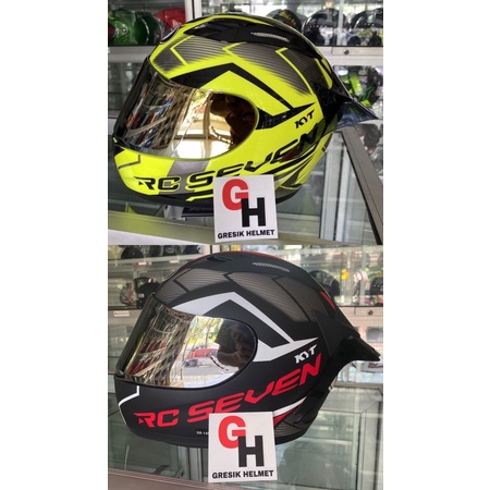 HELM KYT RC7 SERI 18 BLACK YELLOW | HELM KYT RC7 SERI 18 BLACK RED | KYT RC7 SERI 18 | HELM KYT RC7