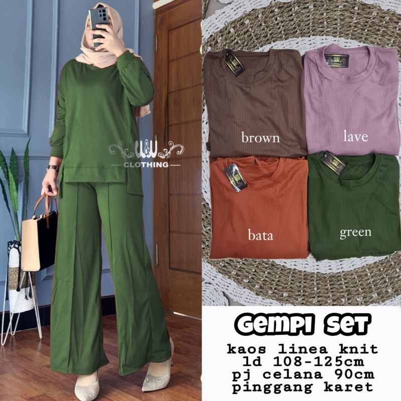 GEMPI SET ORIGINAL PRODUK BY W&amp;W