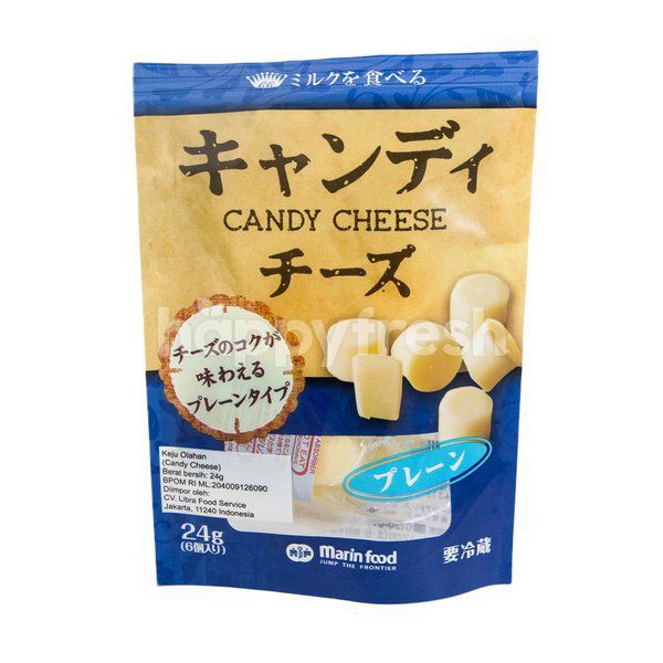 

Marinfood Candy Cheese 24g / Permen Keju Import