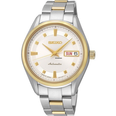 Seiko Presage Womens SRP894J1 Automatic Silver-Gold |Jam Wanita SRP894