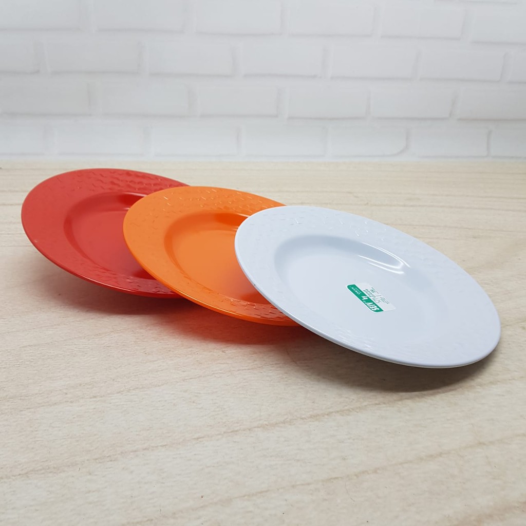 Piring Makan Melamin Ratana / Piring Makan Lucu 18093 Seiv