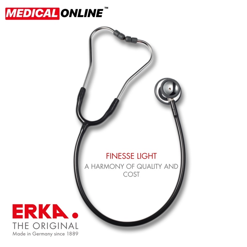 FINESSE LIGHT ADULT STETOSKOP DEWASA ERKA THE ORIGINAL MEDICAL ONLINE MEDICALONLINE