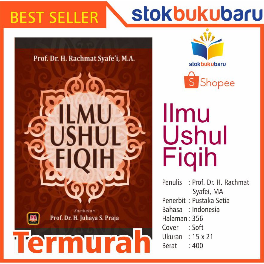 Jual Buku Ilmu Ushul Fiqih Shopee Indonesia