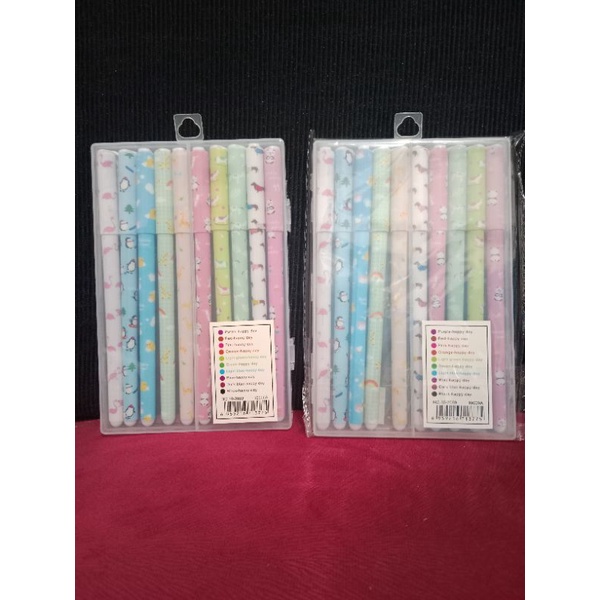 Pen gel warna 810 D