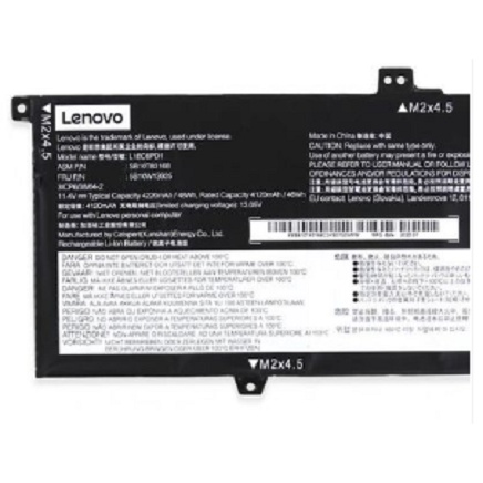 Baterai Lenovo Thinkpad X13 X390 X395 Gen1 L18M2PD2 L18C6PD1 ORIGINAL