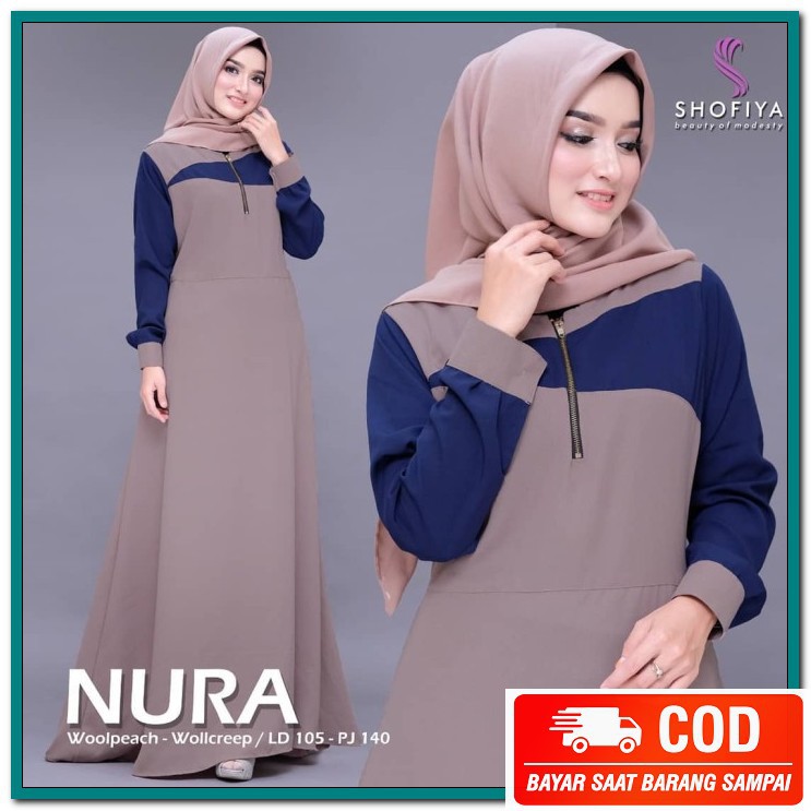 Baju Gamis Kotak Kotak Wanita Remaja Cewek Syari Sar I Model Baru GI873 Baju Muslim Wanita Baju Ga