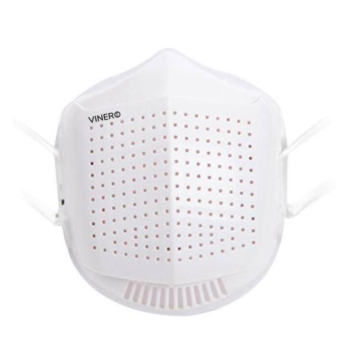 Vinero Air Purifier Mask KN95 HEPA Filter Masker Electric Rechargeable