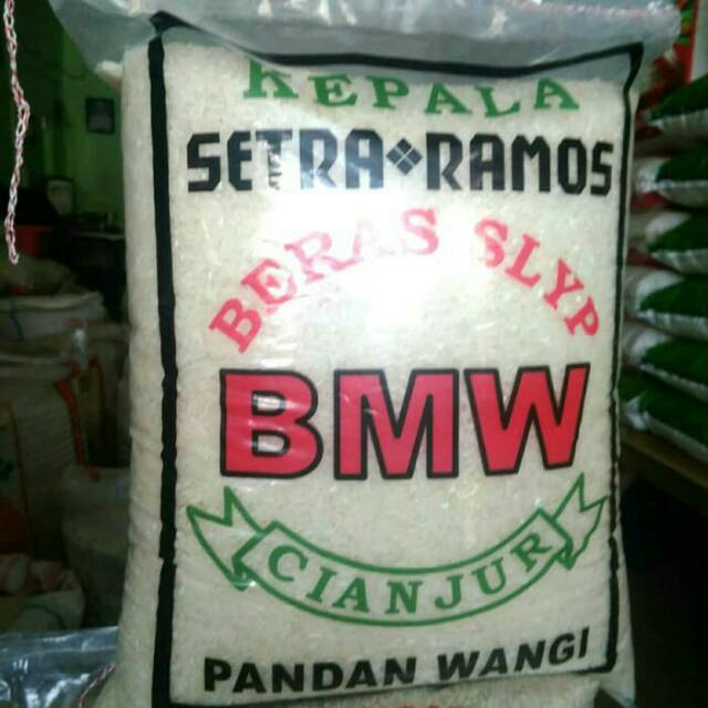 

Beras BMW sentra ramos cianjur 5kg 10kg 20kg