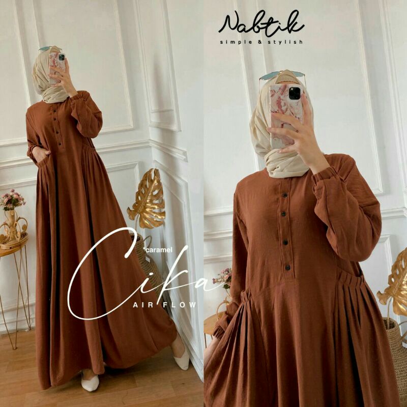 NESA ,CIKA Dress Wanita Muslim Ori by Naptik