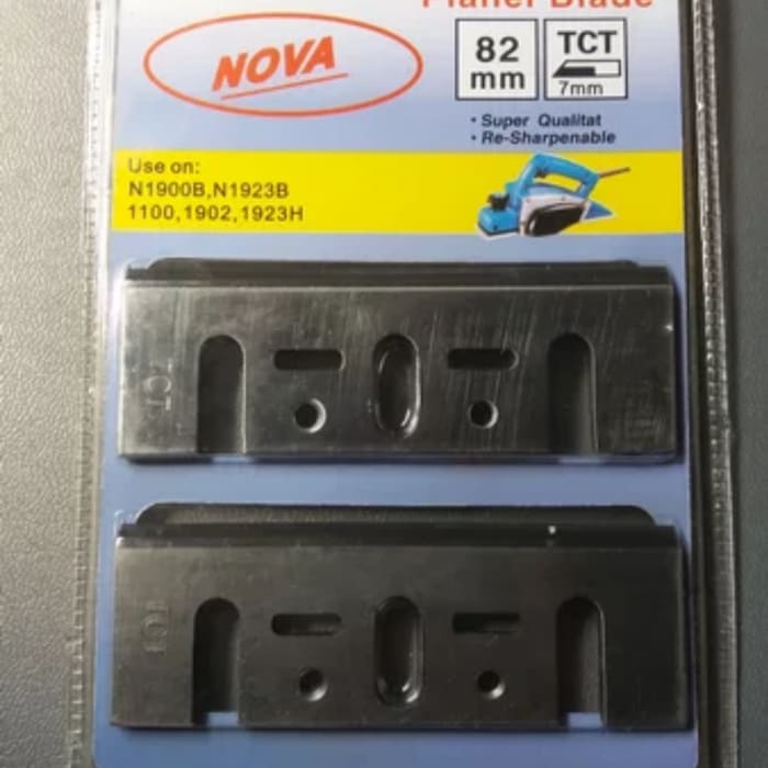 DMST | PROMO Mata Pisau TCT Planer Knives Blade For Wood NOVA TCT 82 MM
