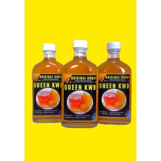 

Madu Murni Randu Queen KWB Pure Honey 250ml