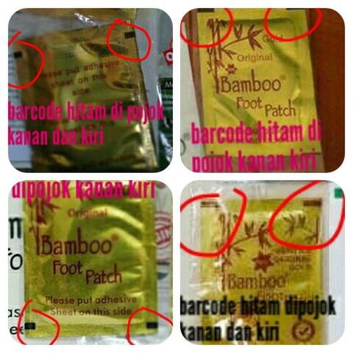 KOYO KAKI GOLD BAMBOO FOOT PATCH - KOYO KAKI BAMBOO GOLD FOOT PATCH