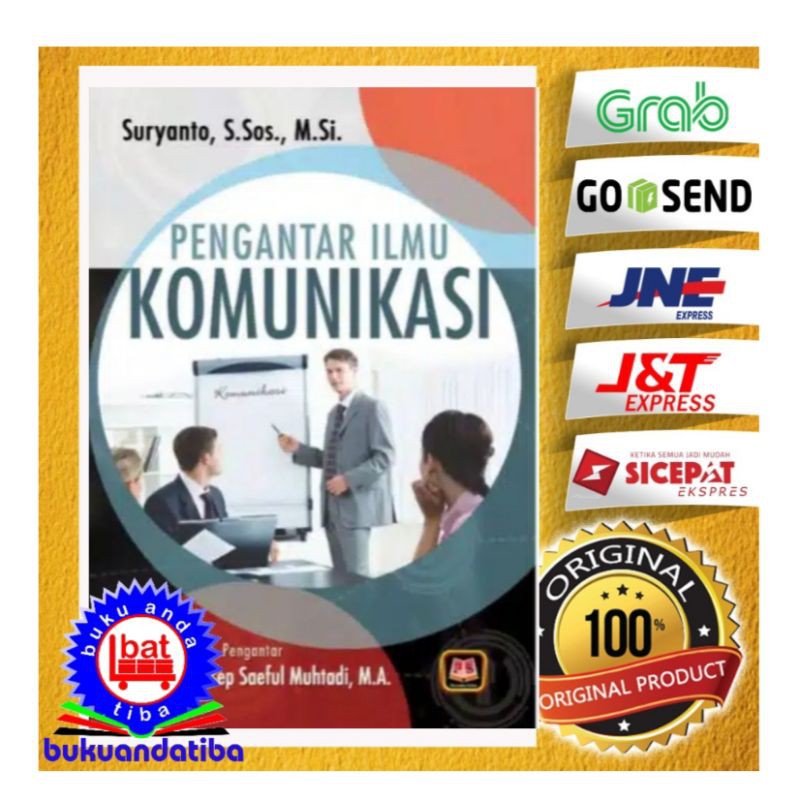 PENGANTAR ILMU KOMUNIKASI - SURYANTO | Shopee Indonesia