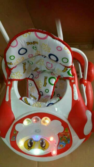 Baby walker belajar jalan anak family 661b musik music 661 b