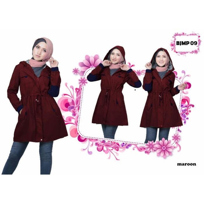 JAKET WANITA/JAKET MUSLIMAH/BELIEVE BJMP 09