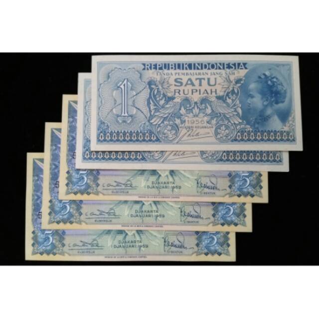 Uang kuno Rp 17 rupiah paket mahar nikah duit jadul lama unik bekasi bingkai frame mahar figura