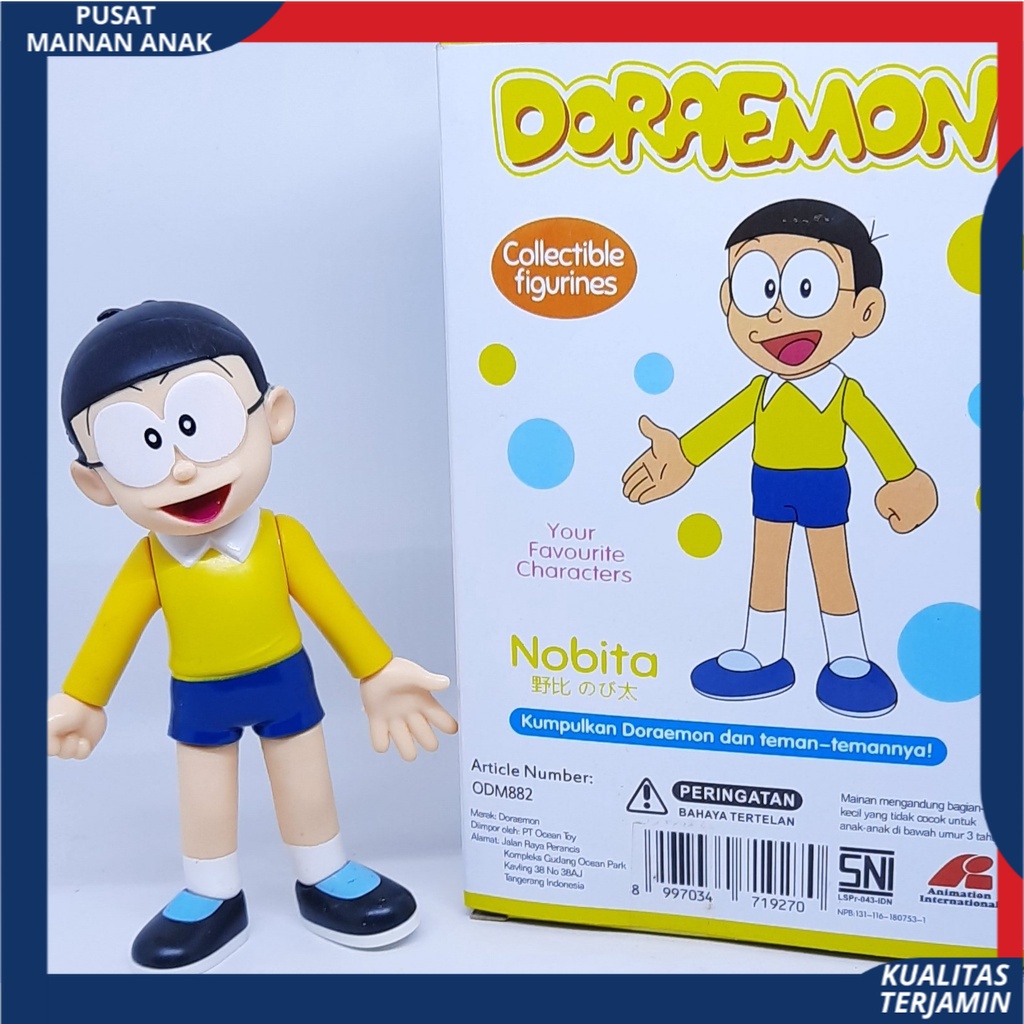 Action Figure Draemon Action Figure Kartun Nbita Shzuka - Sneo - Gian - Drami DIECAST PAJANGAN