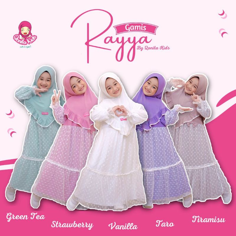 gamis rayya kids original Qonita kids