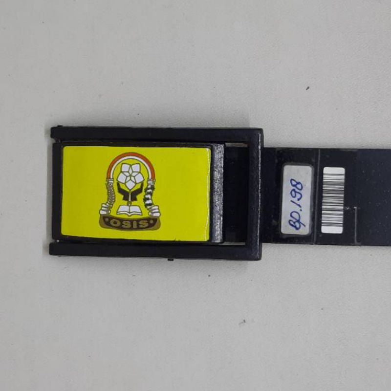 Tali Pinggang Striker Osis Kuning Ukuran 3 Cm,Tali Fiber Mika