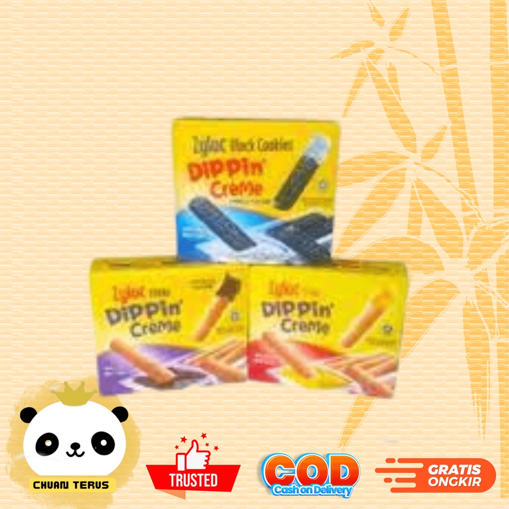BISKITOP - ZYLUC DIPPIN CREME BOX 150g Biskuit Kue Kering Anak Dewasa EnakRenyah Biscuit Rasa coklat