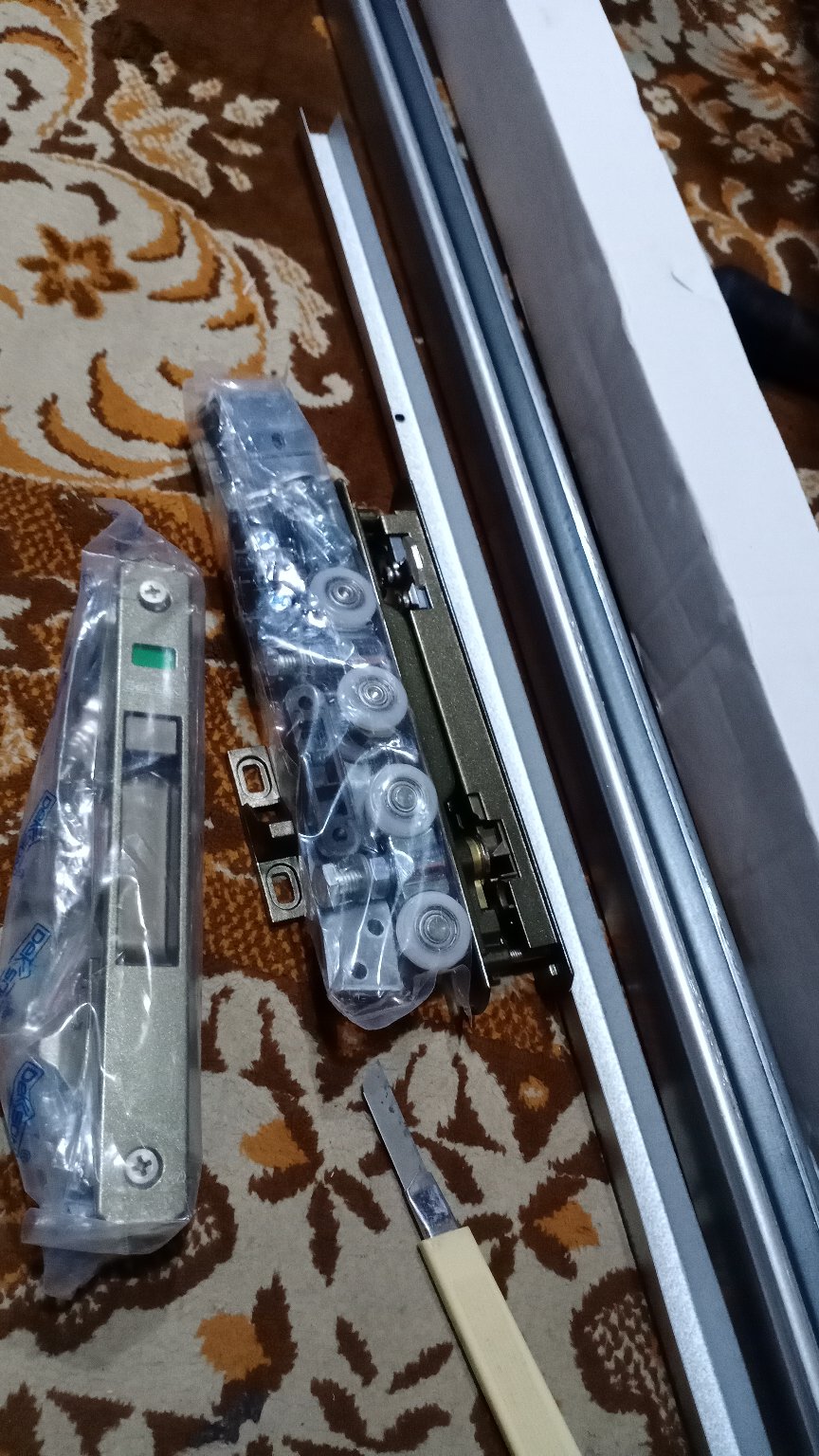 Kunci Pintu Sliding / Geser Ra6 Mikota Dekson / Dekkson Handle Tanam Pintu Aluminium Kaca