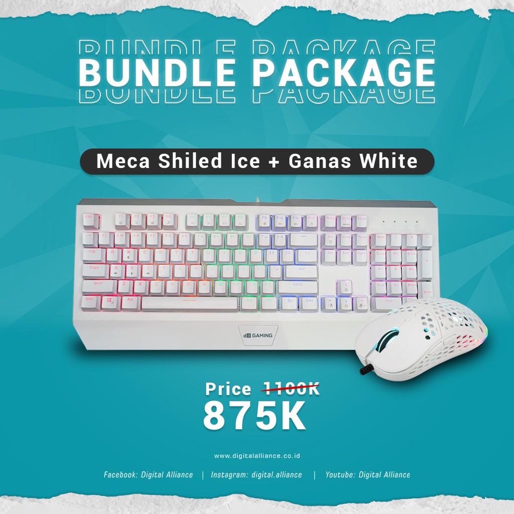 Digital Alliance Bundle Package ( Meca Shield Ice + Ganas White )