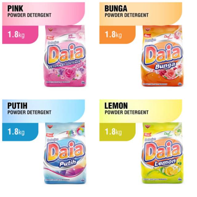 DAIA JUMBO SOFTENER DETERJEN BUBUK 1,6 KG