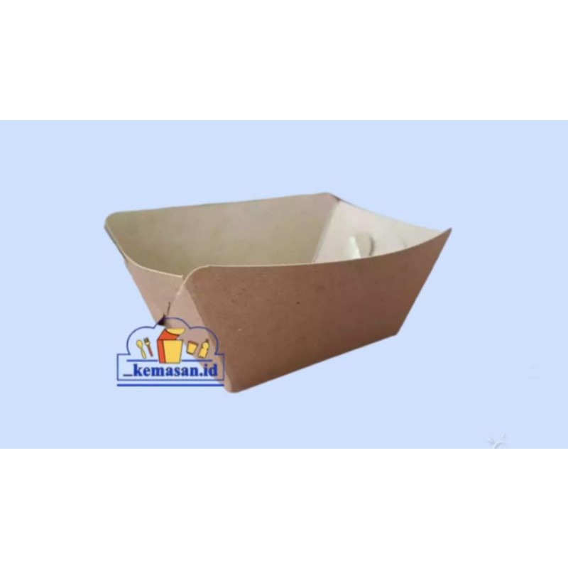 

Box Dus Kotak Tray Makanan Laminasi 8x6x5cm (10 pcs)