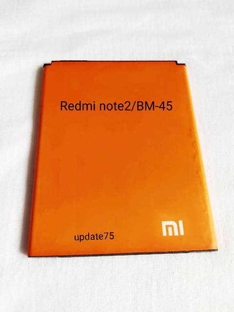 Baterai xiaomi redmi note 2  BM45