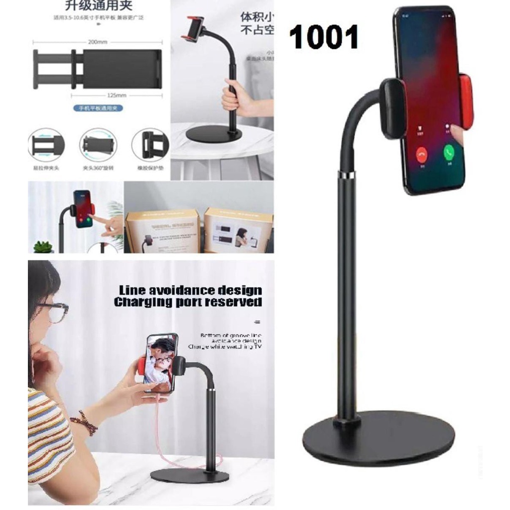 Stand Holder HP Handphone phone Penyangga Broadcasting Desktop vocal stents holder