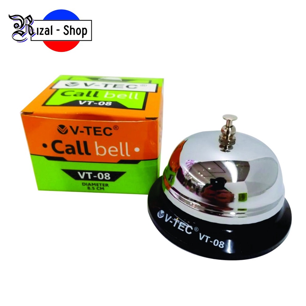 Call Bell / Bel Meja Restoran Hotel Resepsionis Besar VTec VT 08