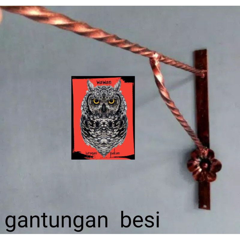 gantungan besi, gantungan ulir dinding