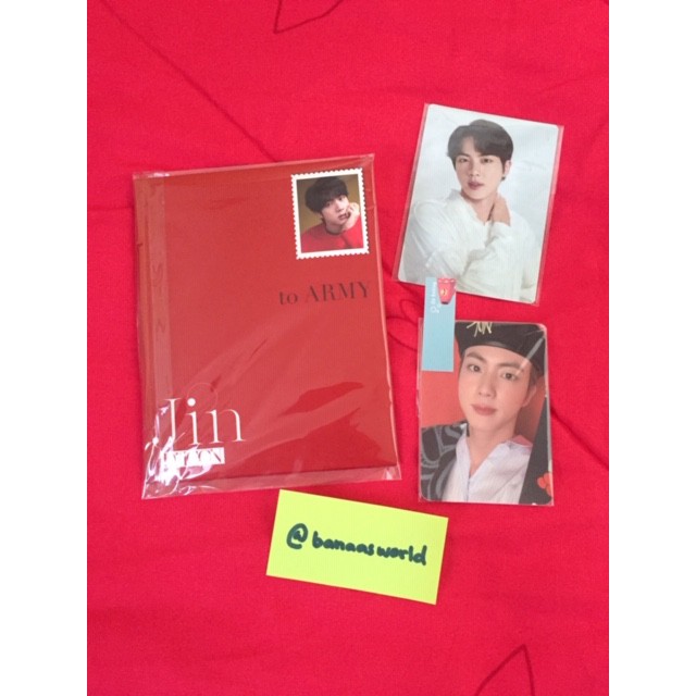 PC DICON BTS JIN / SEOKJIN BARET (BUNDLE ACCORD + MPC MOTS)
