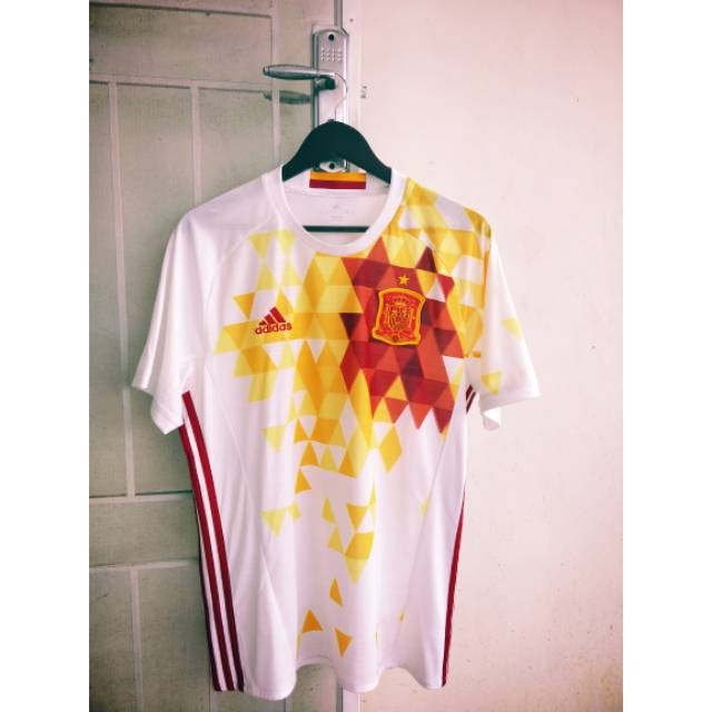 Jersey Original Spanyol Away Euro 2016
