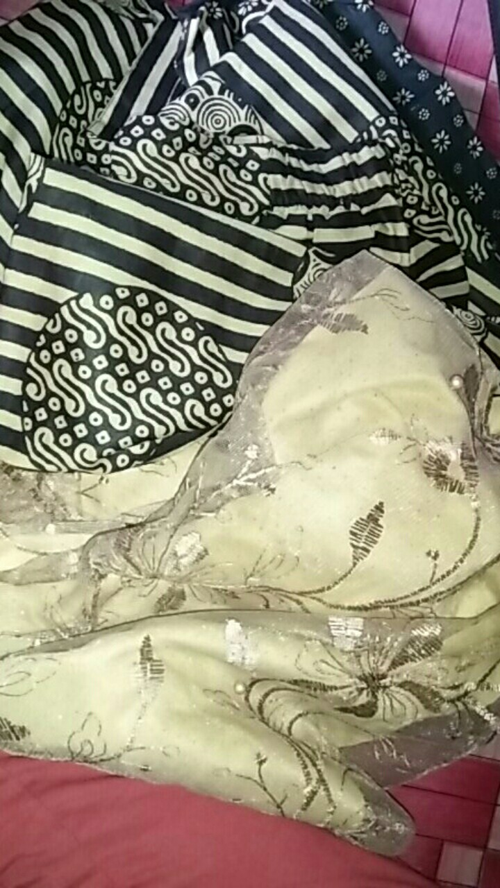 Wou Batik Couple Shofia Estetika Brokat  - Couple Modern Batik Couple Sarimbit Brokat Kebaya - Bs052