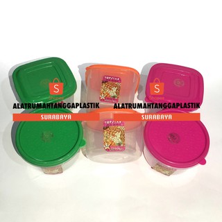 Jual Pcs Toples Kecil Plastik Ml Bulat Toples Mini Ml Bundar