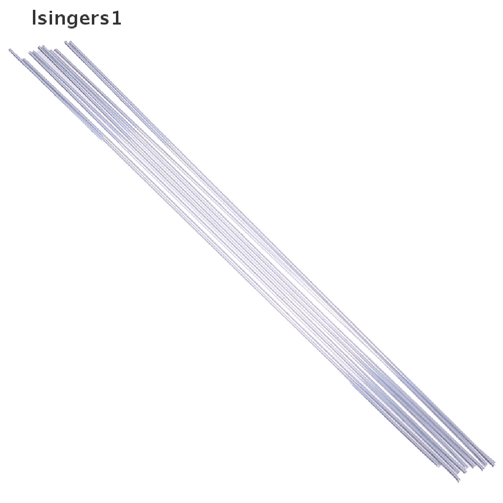 (lsingers1) 10pcs Batang brazing Bahan Aluminum Panjang 50cm Untuk Solder