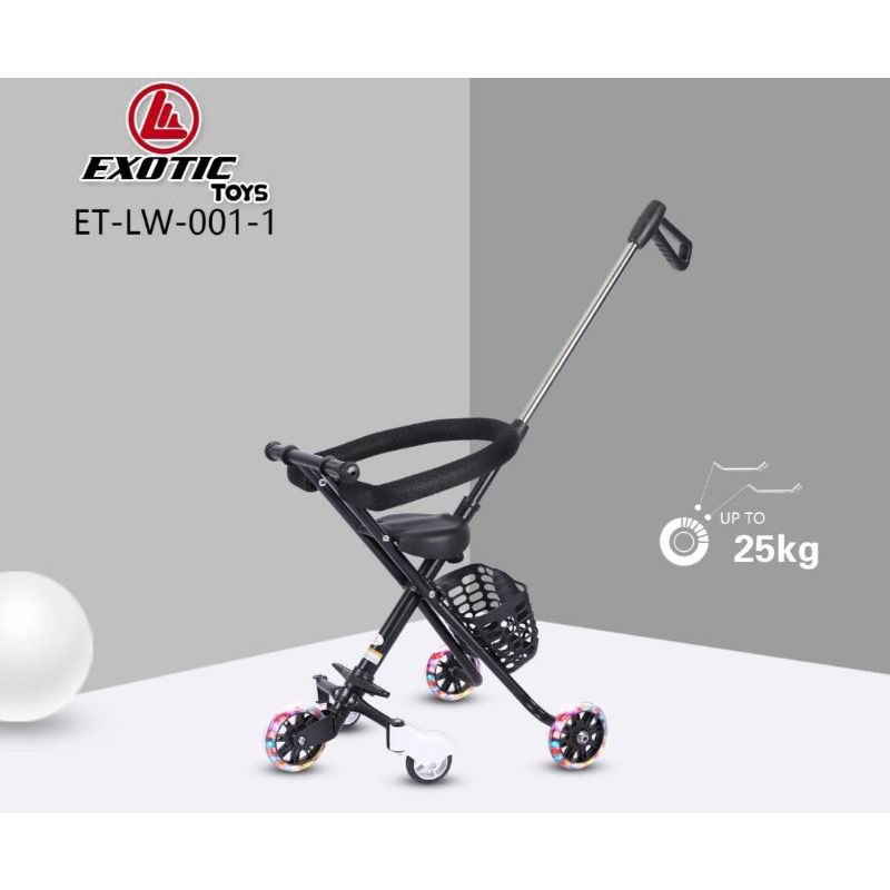 [FREE PACKING KARDUS] Magic Stroller Micro Trike Exotic LW 001, 101, 005, 002, 007, 011, 201, 212 Stroller Sepeda