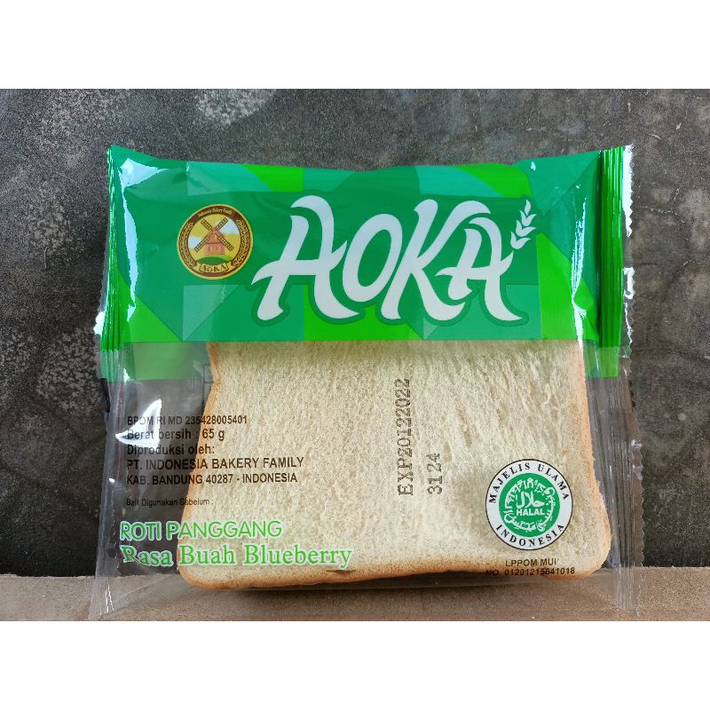 Jual ROTI PANGGANG AOKA ROTI VIRAL ROTI AOKA RASA BLUEBERRY (TERLARIS ...