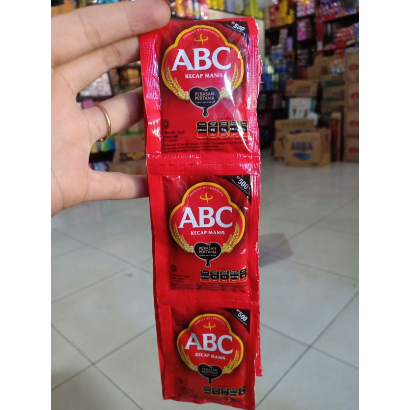 

Kecap ABC rtg isi 12 bungkus