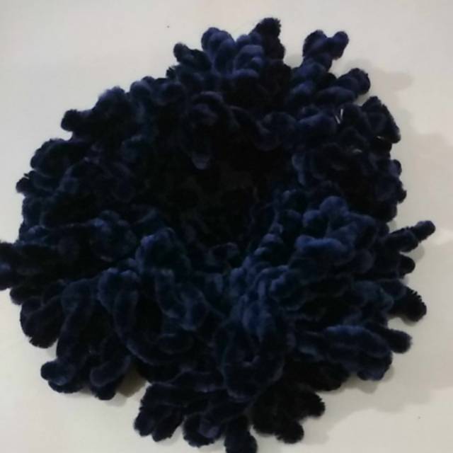 Ikat Rambut Ubur Ubur Besar Warna Warni 100 jurai-1