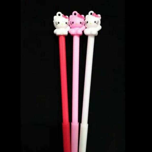 

Bolpen gel karakter Hello kitty