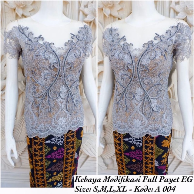 Kebaya modifikasi full payet premium