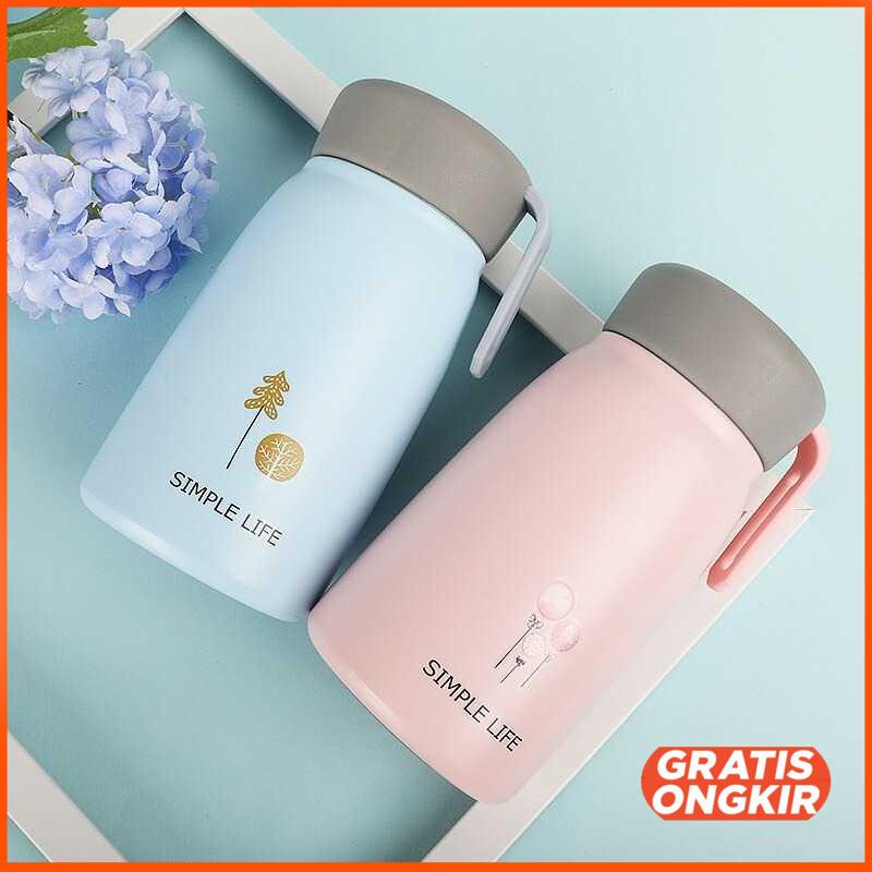 Botol Minum Thermos Anak Lucu Stainless BPA Free 380ML - XJX1304