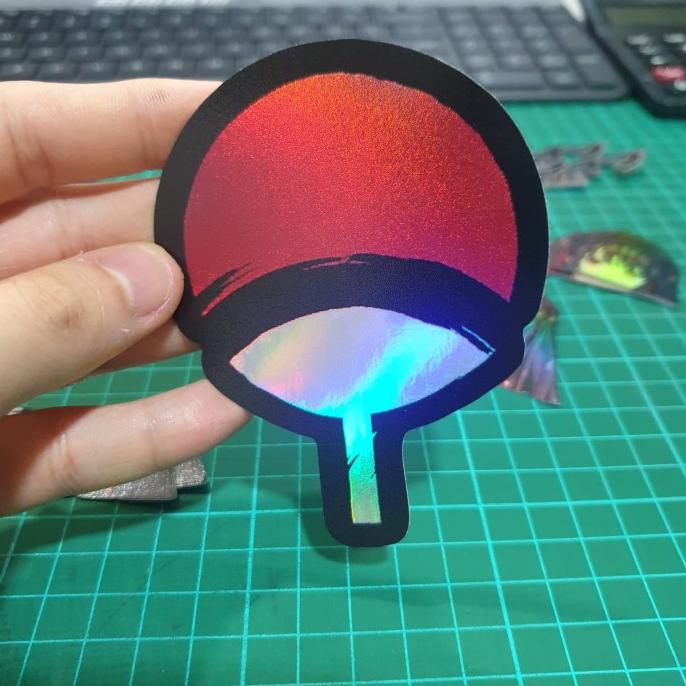 

(BISA COD) Sticker Hologram Anime Besar - PSH1033 - Naruto Uciha Clan Logo PROMO SPECIAL Kode 1132