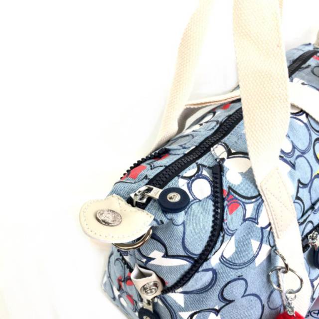 Handbag Shoulders bag tas bahu Kipling art mickey mouse small