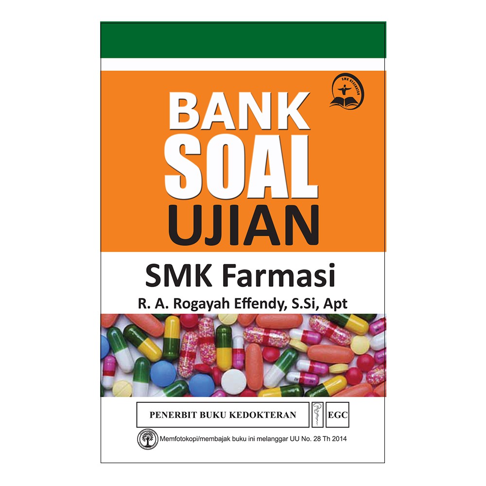 BUKU Bank Soal Ujian SMK Farmasi, EGC
